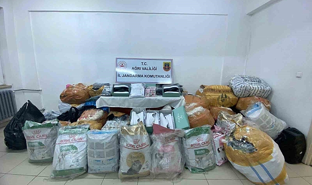 638 bin TL değerinde gümrük kaçağı malzeme ele geçirildi