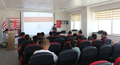AFAD personeline Kars'ta ilk yardım eğitimi