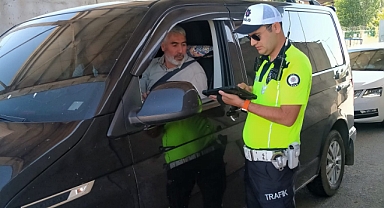 Ağrı’da Bayram tatili süresince trafik denetimi ve kontrolleri devam ediyor