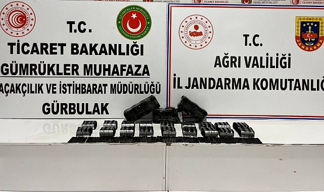 Ağrı’da çok sayıda uyuşturucu ele geçirildi