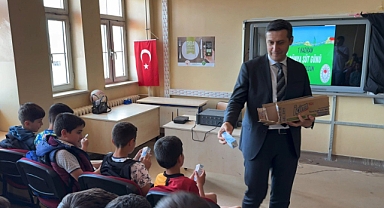 Ağrı’da “Dünya Süt Haftasında” öğrencilere eğitim verildi