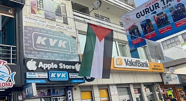 Ağrı'da "Filistin Resim Koridoru" oluşturuldu (Videolu Haber)