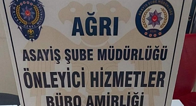 Ağrı’da uyuşturucu operasyonu: 2 gözaltı