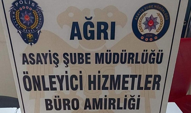Ağrı’da uyuşturucu operasyonu: 2 gözaltı