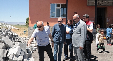 Ağrı’daki köylerin altyapısı güçleniyor