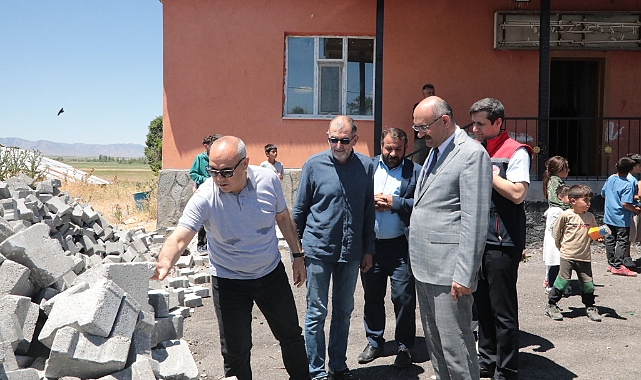 Ağrı’daki köylerin altyapısı güçleniyor