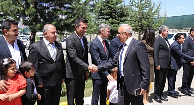 Ağrı Emniyeti'nde Bayramlaşma