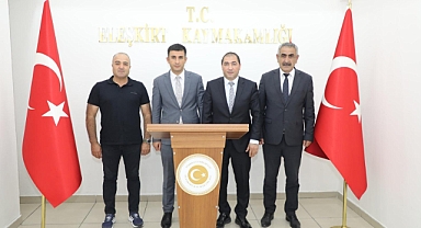 Ağrı Gençlik ve Spor il Müdürü Çelebi’den Eleşkirt’e ziyaret