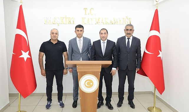 Ağrı Gençlik ve Spor il Müdürü Çelebi’den Eleşkirt’e ziyaret