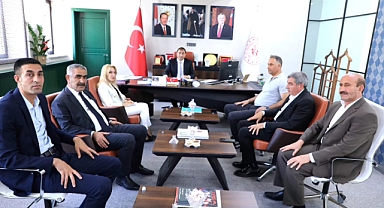 Ağrı İl Müdürü Ahmet Çelebi'ye Hayırlı Olsun Ziyareti