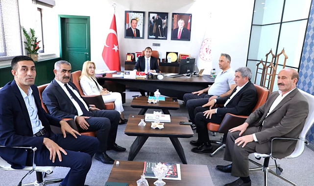 Ağrı İl Müdürü Ahmet Çelebi'ye Hayırlı Olsun Ziyareti
