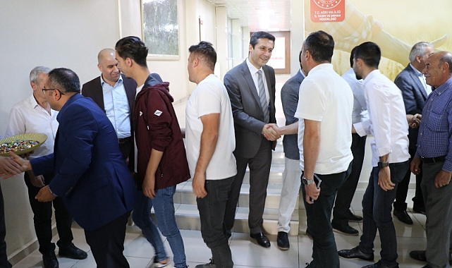 Ağrı İl Müdürü Hüseyinoğlu Personeli İle Bayramlaştı