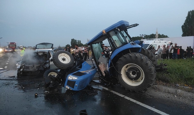 Ağrı'da trafik kazası: 4 yaralı