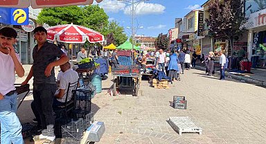 Ağrı'nın Patnos ilçesinde bayram yoğunluğu