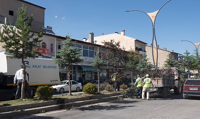 Ahlat Daha Yeşil Bir Şehir Hedefine Adım Adım Yaklaşıyor!