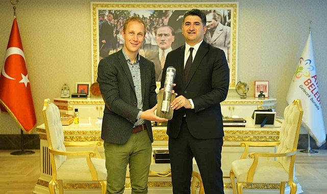 Alman Başkandan Ataşehir’e tebrik ziyareti