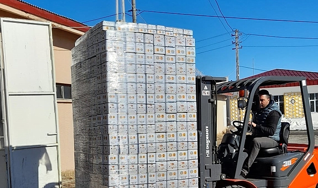 Ardahan'da arıcılara bal teneke kuru desteği