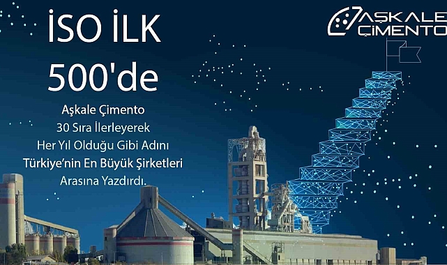 Aşkale Çimento yine ilk 500'de Erzurum'un Türkiye'ye attığı imza