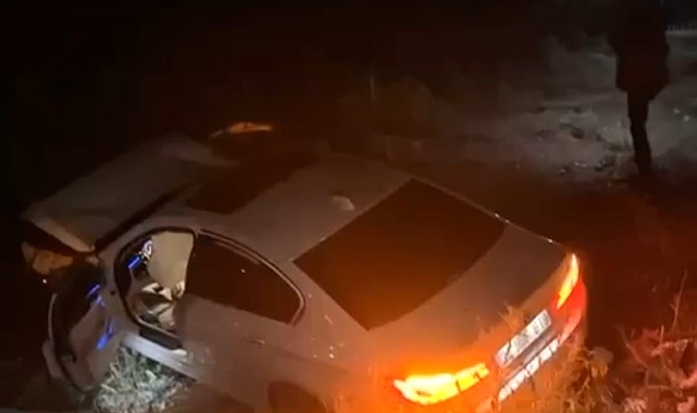 Başkale'de otomobil sürüye çarptı: 18 koyun telef oldu