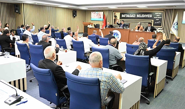 Battalgazi Belediyesi Haziran ayı olağan toplantısını tamamladı