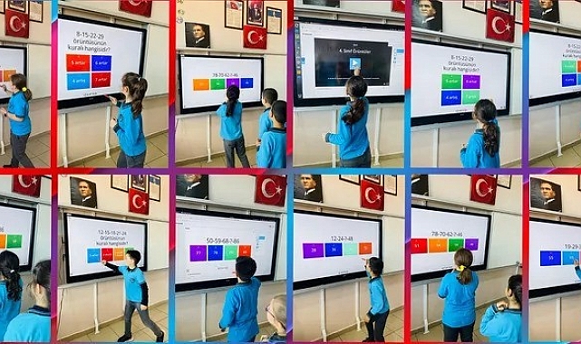 Çocuklara oynayarak Öğrenme Dersleri Verildi
