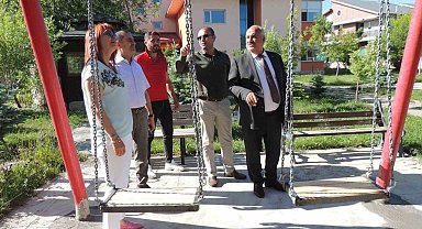 Çocuklara park desteği Aziziye Belediyesinden