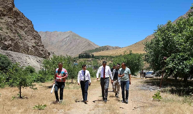 Depin bölgesi için harekete geçti Vali Çelik
