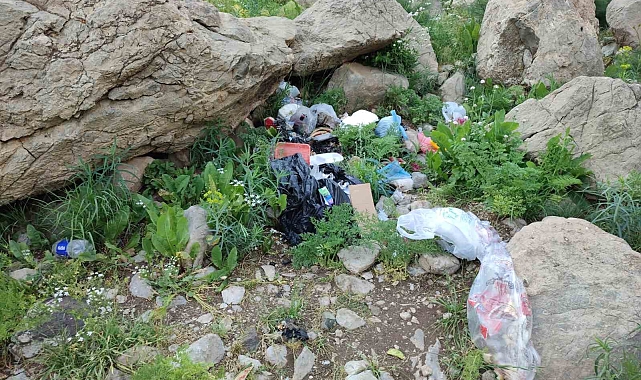 Doğa harikası Cennet ve Cehennem Vadisi çöplüğe döndü