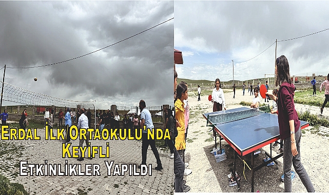 Erdal İlk/Ortaokulu'nda Keyifli Etkinlikler Yapıldı