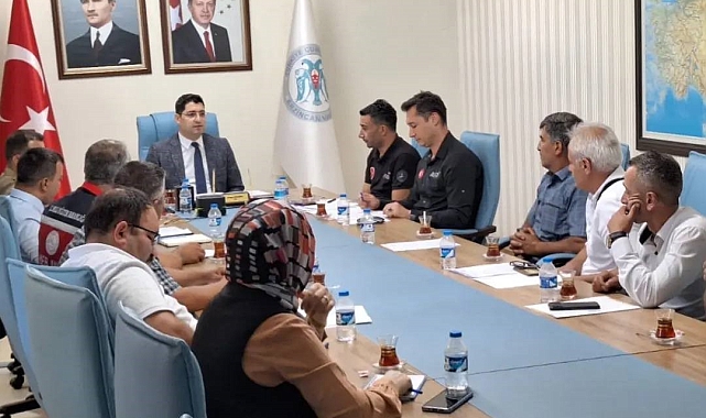 Erzincan'da  "AFAD İle Köyümde 3 Gün Projesi" kapsamında toplantı düzenlendi