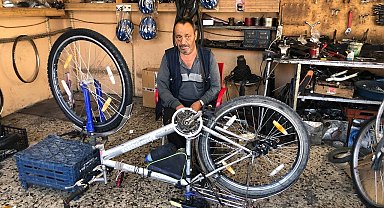 Erzincan'da bisiklete rağbet arttı