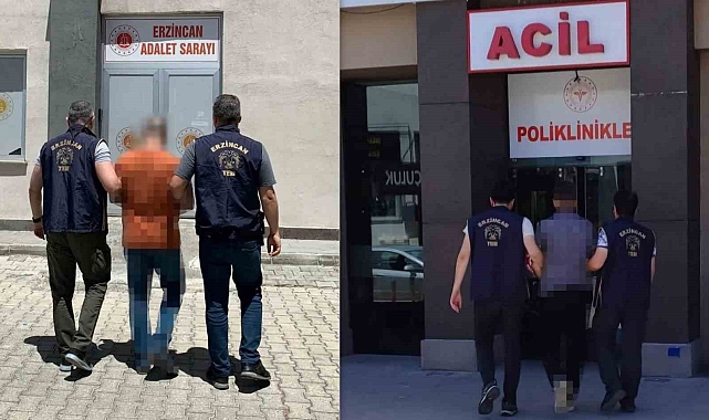 Erzincan'da FETÖPDY silahlı terör örgütü kapsamında aranan 2 şahıs yakalandı