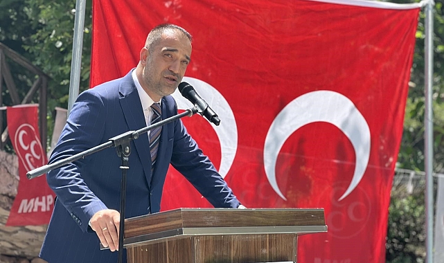Erzurum MHP il başkanlığın da  bayramlaşma programına yoğun katılım