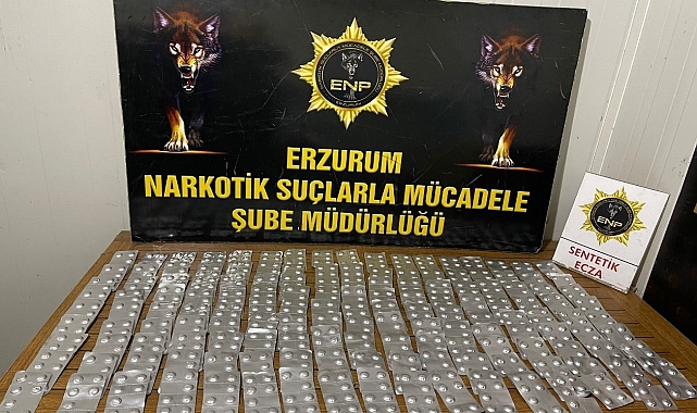Erzurum'da uyuşturucu operasyonu