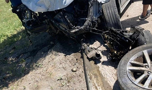 Erzurum'un Tekman ilçesinde feci kaza: 2'si ağır 8 yaralı