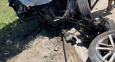 Erzurum'un Tekman ilçesinde feci kaza: 2'si ağır 8 yaralı