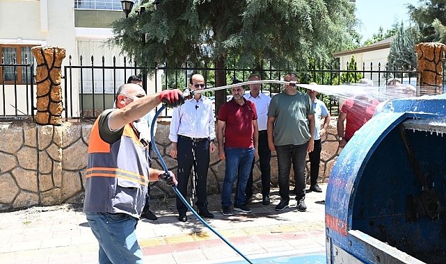 Geçit, temizlik çalışmalarını inceledi