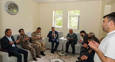 Hakkari Valisi Ali Çelik: "Devletimiz her zaman şehit ailelerimizin yanındadır"
