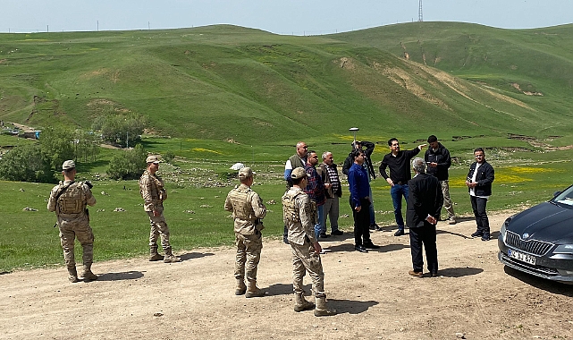 Hamur Kaymakamı Yıldırım, Karlıca Köyünde İncelemelerde Bulundu
