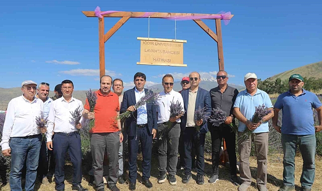 Iğdır Üniversitesi'nde "3. Geleneksel Lavanta Şenliği" coşkusu