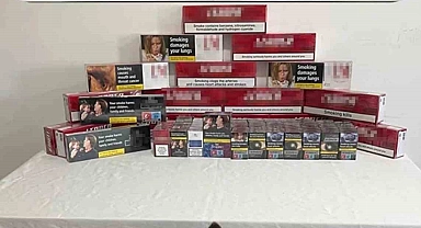Jandarma 276 paket kaçak sigara ele geçirdi