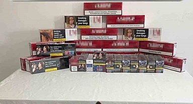 Jandarma 276 paket kaçak sigara ele geçirdi