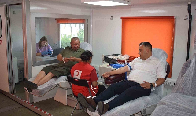 Kaymakam Gökçe kan bağışına dikkat çekti