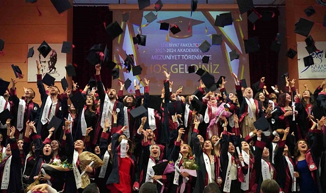 KBÜ’de mezuniyet coşkusu sürüyor