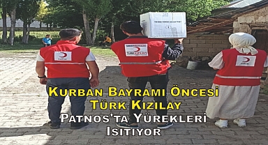 Kurban Bayramı Öncesi Türk Kızılay Patnos'ta Yürekleri Isıtıyor