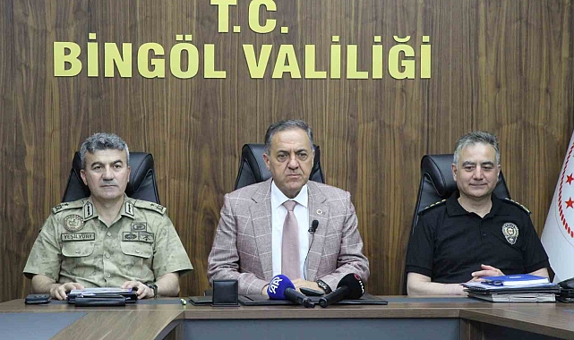 ''Kurban Bayramı sürecinde 7 binden fazla personel görev alacak" Bingöl Valisi Usta Açıkladı