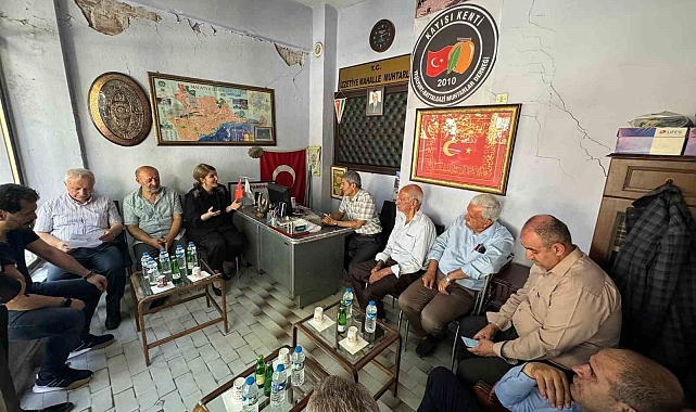 Mahalle Muhtarlarından Milletvekili Ölmeztoprak'a teşekkür