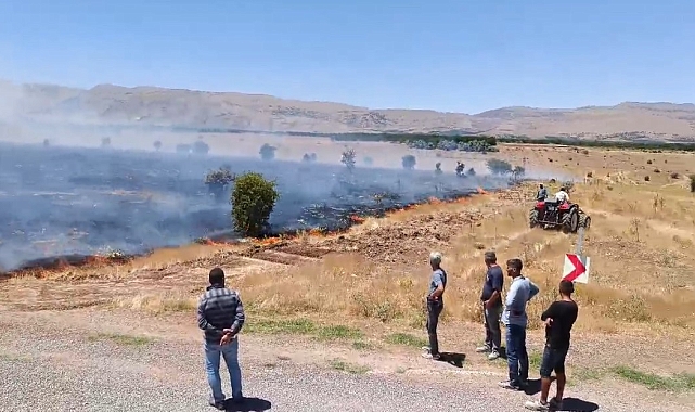 Malatya'da 14 saatte 89 örtü ve orman yangını çıktı