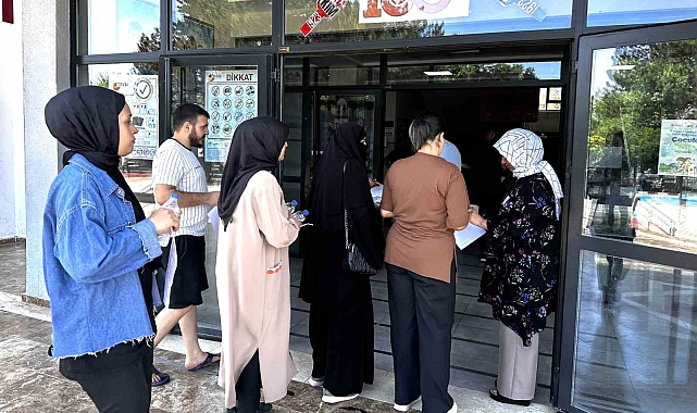 Malatya'da YKS'nin ilk oturumu başladı