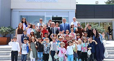 Miniklerden Atatürk üniversitesine anlamlı ziyaret